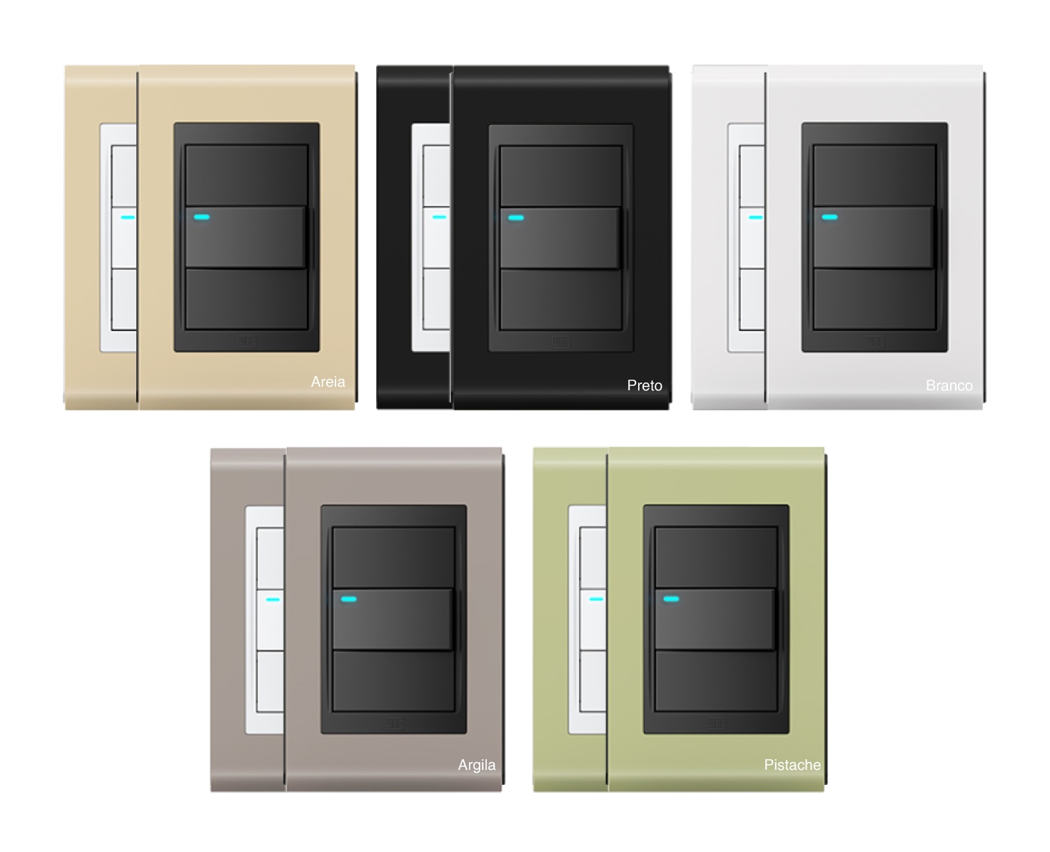 Cores disponíveis – Linha Refinatto Style